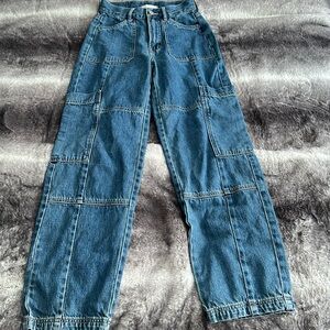 BDG high rise baggy cargo jeans